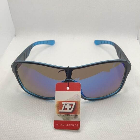 Dxtreme Shield Mens Mirrored Sunglasses - Picture 2 of 4